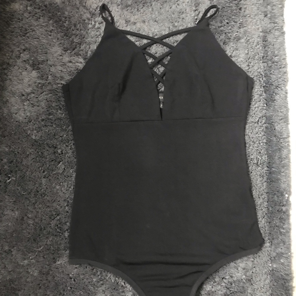 Cute Black body suit